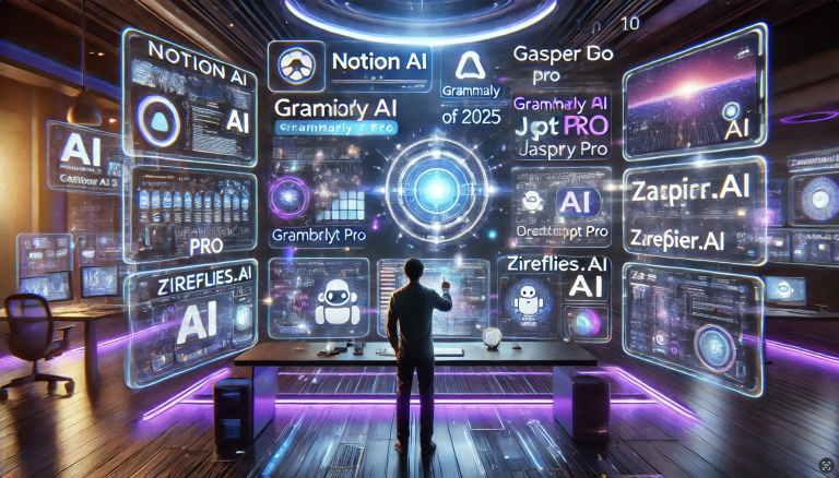 2025 年十大 AI 生產力工具推薦｜讓你的效率提升 300%