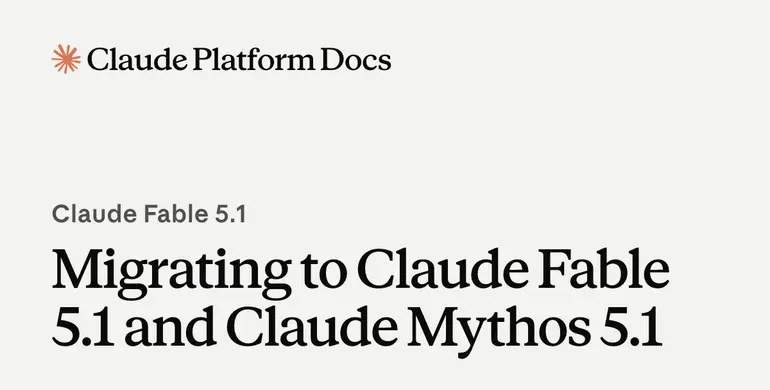 Claude Fable 5.1 發布 Claude 官方來源